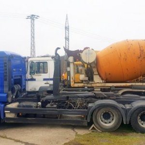 foto 6x4 MAN TGA abroll retarder bett