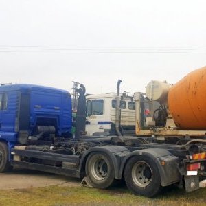 foto 6x4 MAN TGA abroll retarder bett