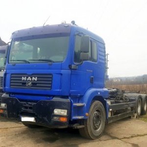 foto 6x4 MAN TGA abroll retarder bett