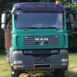 foto 6x6 wald 60/48t MAN TGA Retarder komplet mit Umikov