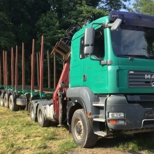 foto 6x6 wald 60/48t MAN TGA Retarder komplet mit Umikov