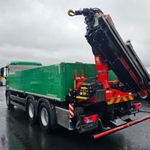 foto 6x4 MAN TGS 26.470 + FASSI 185