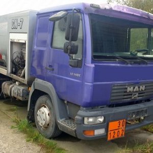 foto 6.7m3 ADR diesel zisterne 2x 3.350 ltr MAN 9.5t bet