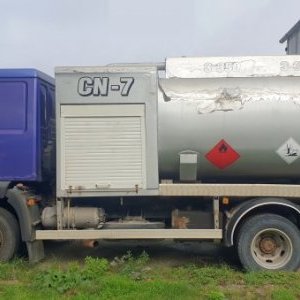 foto 6.7m3 ADR diesel zisterne 2x 3.350 ltr MAN 9.5t bet